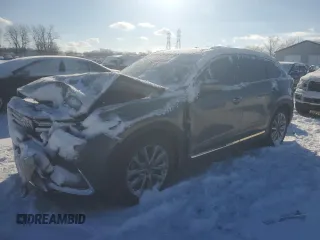 2022 Mazda CX-9 Grand Touring with VIN JM3TCBDY5N0622799, listed as a Copart auction lot 45550335 with 0 mi miles and Salvage Title. Bid and sale history available at carsss.com. Image 1.