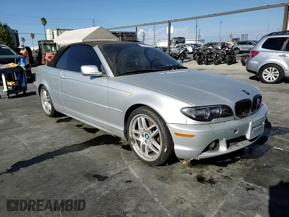 2005 BMW 3 Series 330Ci with VIN WBABW53485PL52340, listed as a Copart auction lot 70461414 with 123,269 mi miles and Salvage Title. Bid and sale history available at carsss.com. Image 11.