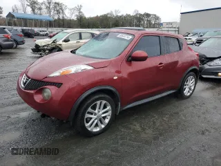 2012 Nissan Juke SL with VIN JN8AF5MV9CT120120, listed as a Copart auction lot 80848714 with 160,586 mi miles and Salvage Title. Bid and sale history available at DreamBid. Image 1.
