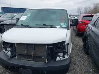 2016 Chevrolet Express Cargo Van with VIN 1GCWGAFFXG1295569, listed as a IAAI auction lot 41749305 with 1 mi miles. Bid and sale history available at carsss.com. Image 13.