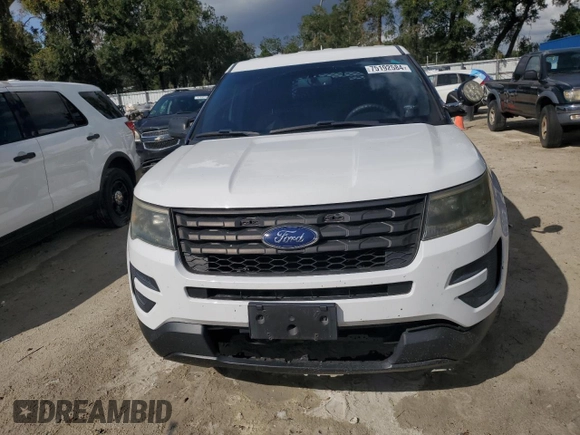 2016 Ford Utility Police Interceptor with VIN 1FM5K8AR8GGB96813, listed as a Copart auction lot 75192584 with 120,092 mi miles and Non Repairable. Bid and sale history available at carsss.com. Image 5.