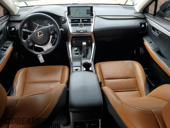 2018 Lexus NX 300 z VIN JTJBARBZ1J2172028, wystawiony jako Copart lot #55750525 z przebiegiem 67 778 mil mil oraz Szkoda całkowita • Salvage title. Historia ofert i sprzedaży dostępna na DreamBid. Obrazek 8.