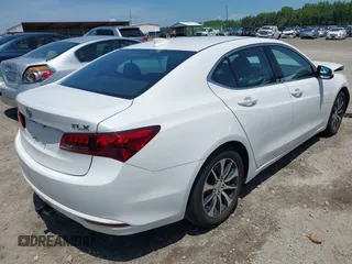 2015 Acura TLX with VIN 19UUB1F36FA028165, listed as a IAAI auction lot 42462426 with 122,080 mi miles and . Bid and sale history available at DreamBid. Image 4.