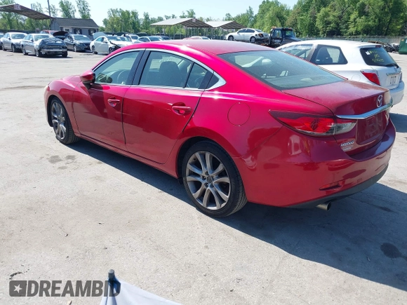 2014 Mazda Mazda6 i Touring with VIN JM1GJ1V66E1147617, listed as a IAAI auction lot 42154697 with 218,802 mi miles. Bid and sale history available at carsss.com. Image 3.