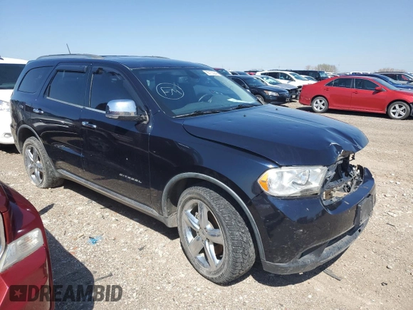 2011 Dodge Durango Citadel with VIN 1D4SE5GT2BC674551, listed as a Copart auction lot 85153244 with 209,788 mi miles and Clean Title. Bid and sale history available at carsss.com. Image 4.