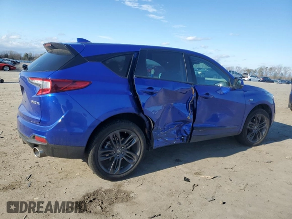 2021 Acura RDX w/A-Spec Package с VIN 5J8TC1H60ML000783, выставлен на аукционе Copart как лот 86193164 с пробегом 35 693 миль миль и Списание • Salvage title. История ставок и продаж доступна на DreamBid. Изображение 3.