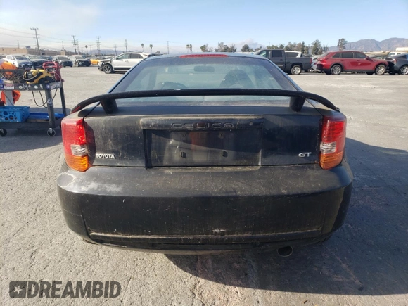 2001 Toyota Celica GT with VIN JTDDR32T710090278, listed as a Copart auction lot 89209425 with 241,833 mi miles and Clean Title. Bid and sale history available at carsss.com. Image 6.