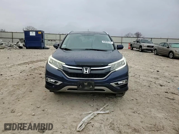 2015 Honda CR-V EX-L with VIN 2HKRM3H79FH527576, listed as a Copart auction lot 43839715 with 127,670 mi miles and Salvage Title. Bid and sale history available at DreamBid. Image 12.