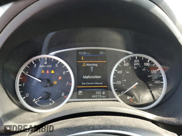 2019 Nissan Sentra SV z VIN 3N1AB7AP2KY305675, wystawiony jako Copart lot #55119015 z przebiegiem 44 217 mil mil oraz Szkoda całkowita • Salvage title. Historia ofert i sprzedaży dostępna na DreamBid. Obrazek 9.