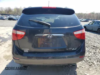 2007 Hyundai Veracruz GLS with VIN KM8NU73C37U010593, listed as a Copart auction lot 54357255 with 208,725 mi miles and Clean Title. Bid and sale history available at DreamBid. Image 6.