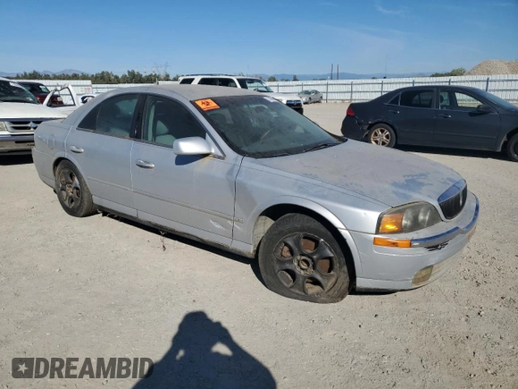 2000 Lincoln LS with VIN 1LNHM87A2YY819945, listed as a Copart auction lot 74566024 with Not Provided miles and Clean Title. Bid and sale history available at carsss.com. Image 4.