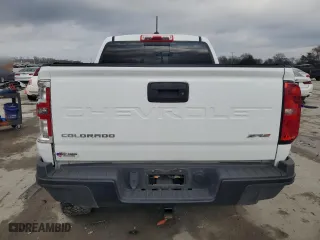 2022 Chevrolet Colorado 4WD ZR2 with VIN 1GCGTEEN2N1186097, listed as a Copart auction lot 43480655 with 45,379 mi miles and Salvage Title. Bid and sale history available at carsss.com. Image 6.