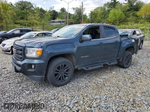 2020 GMC Canyon 4WD SLE with VIN 1GTG6CEN2L1158812, listed as a Copart auction lot 69625544 with 92,479 mi miles and Salvage Title. Bid and sale history available at carsss.com. Image 1.