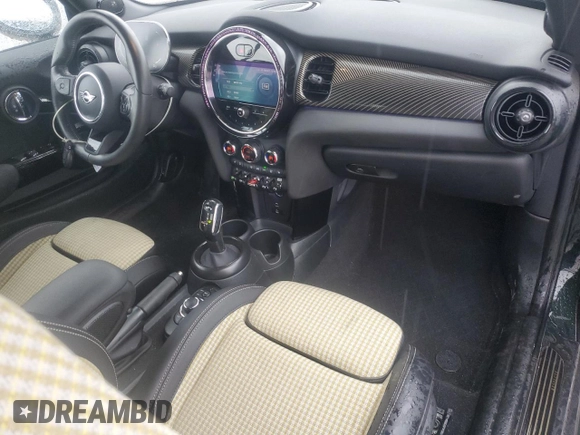 2023 MINI Convertible Cooper S with VIN WMW43DL07P3R08849, listed as a Copart auction lot 58404425 with 23,155 mi miles and Salvage title. Bid and sale history available at DreamBid. Image 8.