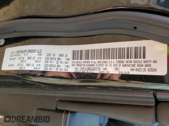 2014 Jeep Cherokee Limited with VIN 1C4PJLDB6EW261579, listed as a Copart auction lot 46664995 with 156,576 mi miles and Salvage Title. Bid and sale history available at carsss.com. Image 15.