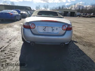 2007 Jaguar XK with VIN SAJDA44B575B01697, listed as a Copart auction lot 43980105 with Not Provided miles and Clean Title. Bid and sale history available at carsss.com. Image 6.