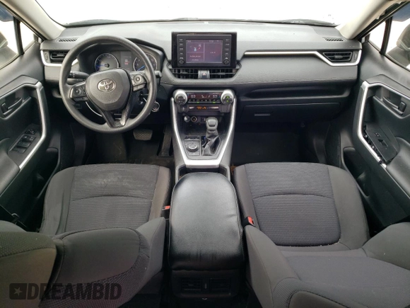 2019 Toyota RAV4 Hybrid LE with VIN JTMLWRFV5KD513338, listed as a Copart auction lot 52316655 with 133,746 mi miles and Non repairable. Bid and sale history available at DreamBid. Image 8.