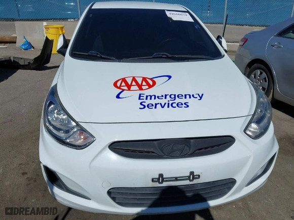 2012 Hyundai Accent GS with VIN KMHCT5AEXCU051493, listed as a IAAI auction lot 41666634 with 176,293 mi miles. Bid and sale history available at carsss.com. Image 6.