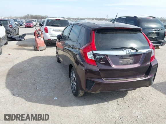 2017 Honda Fit EX-L with VIN JHMGK5H8XHS022733, listed as a IAAI auction lot 41814563 with 68,619 mi miles and . Bid and sale history available at DreamBid. Image 3.