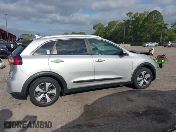 2019 Kia Niro LX with VIN KNDCB3LC7K5231434, listed as a IAAI auction lot 42096652 with 107,516 mi miles and . Bid and sale history available at DreamBid. Image 13.