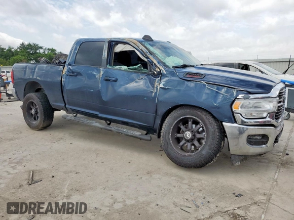 2020 Ram 2500 Big Horn with VIN 3C6UR5DL9LG218390, listed as a Copart auction lot 59085235 with Not provided miles and Salvage title. Bid and sale history available at DreamBid. Image 4.