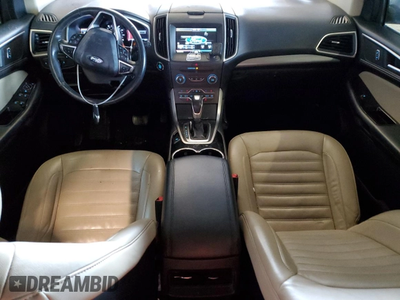 2015 Ford Edge SEL with VIN 2FMTK4J87FBC21133, listed as a Copart auction lot 50001275 with 67,512 mi miles and Salvage Title. Bid and sale history available at carsss.com. Image 8.
