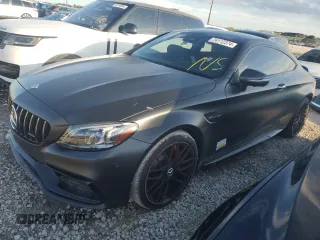 2023 Mercedes-Benz C with VIN W1KWJ8HB9PG125730, listed as a Copart auction lot 74112374 with 14,825 mi miles and Non repairable. Bid and sale history available at DreamBid. Image 1.
