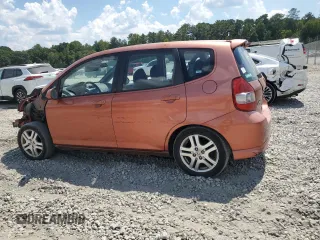 2007 Honda Fit Sport with VIN JHMGD38667S047110, listed as a Copart auction lot 69097094 with 231,662 mi miles and Salvage Title. Bid and sale history available at carsss.com. Image 2.