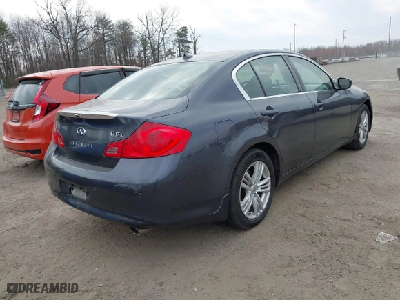 2010 Infiniti G37 Sedan x with VIN JN1CV6AR5AM251950, listed as a IAAI auction lot 41828390 with 169,096 mi miles. Bid and sale history available at carsss.com. Image 4.