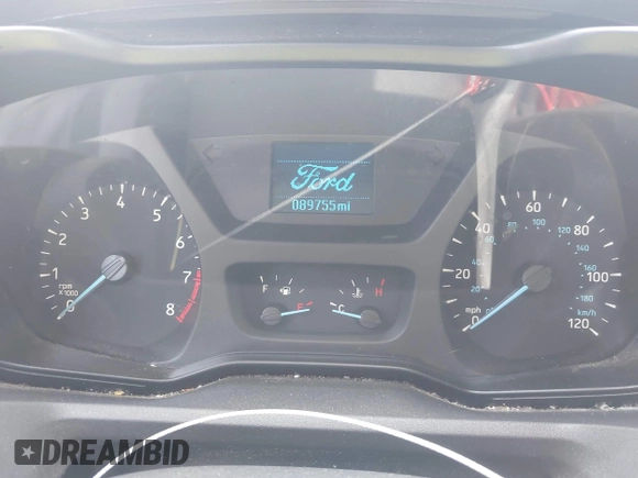2019 Ford Transit with VIN 1FDBF8ZM1KKA86028, listed as a IAAI auction lot 42165485 with 89,755 mi miles and . Bid and sale history available at DreamBid. Image 7.