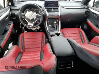 2019 Lexus NX 300 with VIN JTJBARBZ3K2189396, listed as a Copart auction lot 56376625 with 36,331 mi miles and Salvage Title. Bid and sale history available at DreamBid. Image 8.