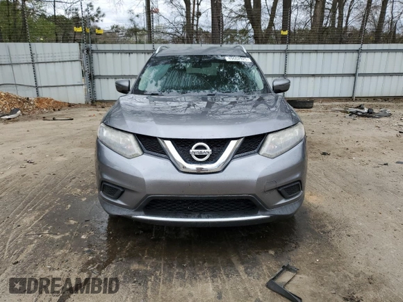 2016 Nissan Rogue SV with VIN KNMAT2MT2GP665317, listed as a Copart auction lot 49662925 with 135,030 mi miles and Salvage Title. Bid and sale history available at DreamBid. Image 5.