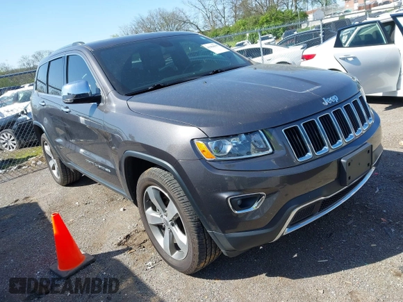 2016 Jeep Grand Cherokee Limited 75th Anniversary with VIN 1C4RJFBG0GC359648, listed as a IAAI auction lot 41984015 with 126,159 mi miles and . Bid and sale history available at DreamBid. Image 1.
