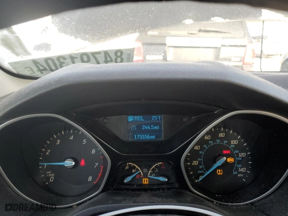 2013 Ford Focus S with VIN 1FADP3E22DL162697, listed as a Copart auction lot 84791304 with 175,556 mi miles and Salvage Title. Bid and sale history available at carsss.com. Image 9.