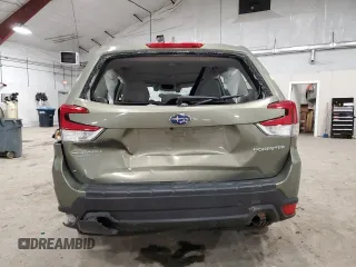 2021 Subaru Forester with VIN JF2SKAAC7MH491824, listed as a Copart auction lot 48983135 with 38,663 mi miles and Salvage title. Bid and sale history available at DreamBid. Image 6.