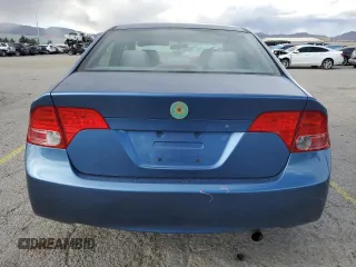 2007 Honda Civic Sdn LX with VIN 1HGFA16507L097016, listed as a Copart auction lot 51979795 with 153,512 mi miles and Salvage Title. Bid and sale history available at carsss.com. Image 6.