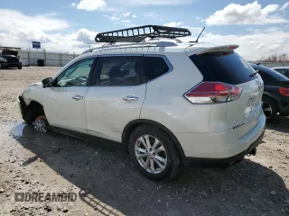 2015 Nissan Rogue SV with VIN 5N1AT2MK1FC855229, listed as a Copart auction lot 53150935 with 144,145 mi miles and Salvage Title. Bid and sale history available at DreamBid. Image 2.
