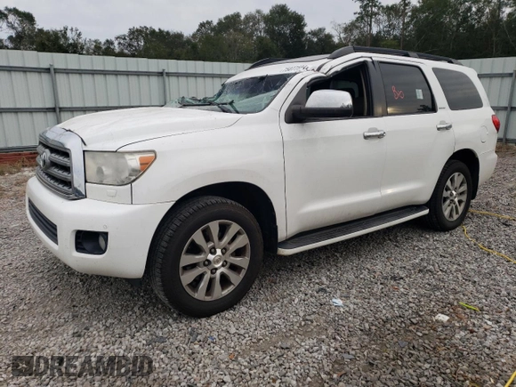 2013 Toyota Sequoia Limited with VIN 5TDKY5G10DS050025, listed as a Copart auction lot 75077594 with 183,716 mi miles and Salvage Title. Bid and sale history available at carsss.com. Image 1.