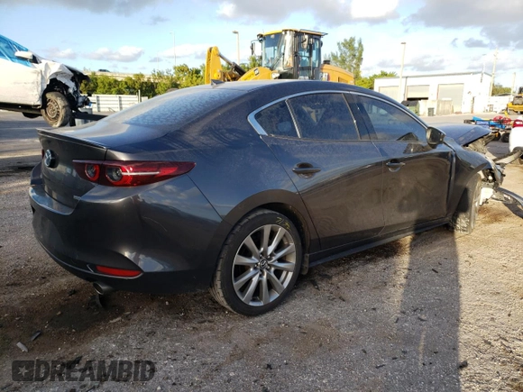 2021 Mazda 3 Premium with VIN 3MZBPADL0MM200357, listed as a Copart auction lot 77378713 with 62,973 mi miles and Non repairable. Bid and sale history available at DreamBid. Image 3.