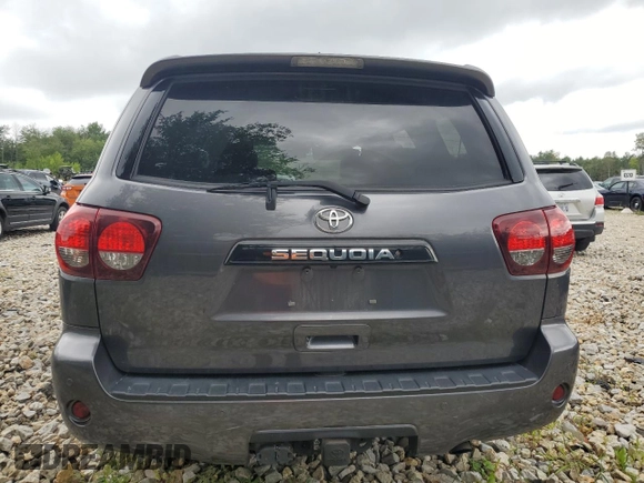 2019 Toyota Sequoia SR5 with VIN 5TDBY5G19KS174324, listed as a Copart auction lot 66323874 with 68,115 mi miles and Salvage Title. Bid and sale history available at carsss.com. Image 6.