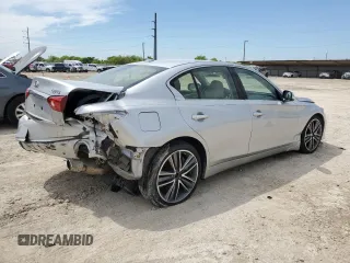 2014 Infiniti Q50 with VIN JN1BV7AP8EM673748, listed as a Copart auction lot 48510834 with 138,494 mi miles and Clean Title. Bid and sale history available at carsss.com. Image 3.