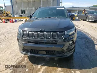 2022 Jeep Compass Latitude with VIN 3C4NJCBB0NT218131, listed as a Copart auction lot 58042105 with 45,475 mi miles and Salvage title. Bid and sale history available at DreamBid. Image 15.