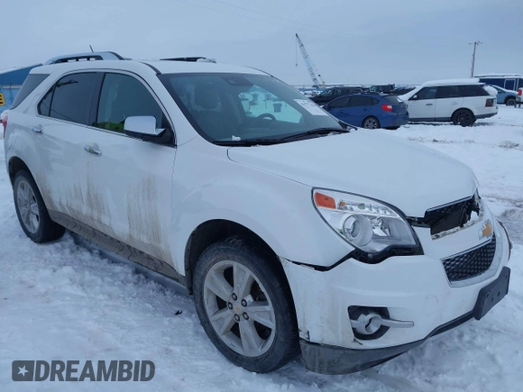2014 Chevrolet Equinox LTZ with VIN 2GNFLHE36E6176303, listed as a IAAI auction lot 41577154 with 93,063 mi miles. Bid and sale history available at carsss.com. Image 1.