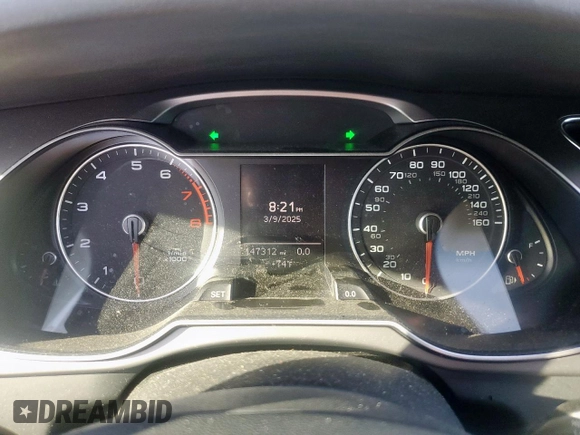 2014 Audi A4 Premium with VIN WAUAFAFL3EA016783, listed as a Copart auction lot 48679165 with 147,312 mi miles and Salvage Title. Bid and sale history available at carsss.com. Image 9.