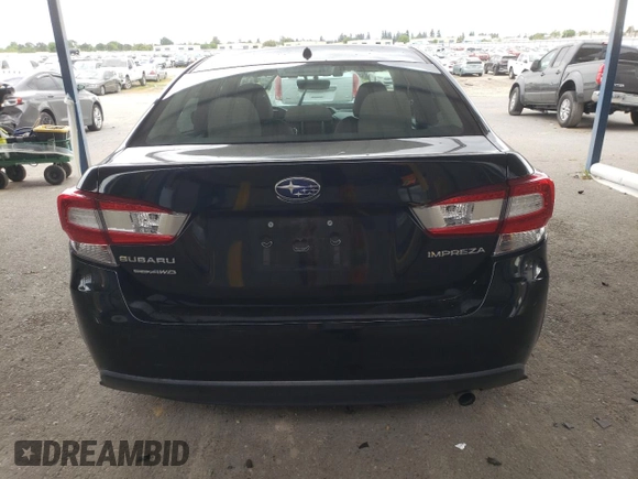 2020 Subaru Impreza with VIN 4S3GKAB60L3607020, listed as a Copart auction lot 54340725 with 34,754 mi miles and Salvage title. Bid and sale history available at DreamBid. Image 6.