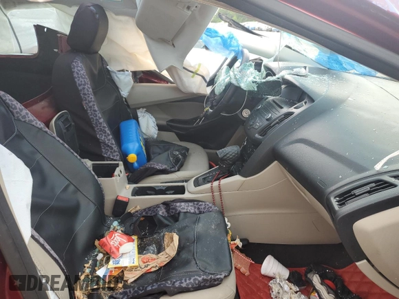 2016 Ford Focus SE with VIN 1FADP3F20GL249260, listed as a Copart auction lot 57315955 with 108,448 mi miles and Salvage title. Bid and sale history available at DreamBid. Image 7.