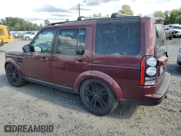 2016 Land Rover LR4 HSE Lux with VIN SALAK2V63GA790401, listed as a Copart auction lot 61655285 with 77,804 mi miles and Clean title. Bid and sale history available at DreamBid. Image 2.