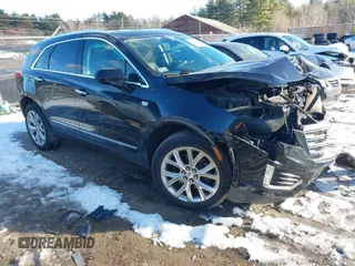 2017 Cadillac XT5 Premium Luxury AWD with VIN 1GYKNERS3HZ102955, listed as a IAAI auction lot 40986583 with 80,729 mi miles. Bid and sale history available at carsss.com. Image 1.