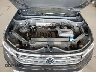 2021 Volkswagen Atlas SE with VIN 1V2WR2CA6MC596444, listed as a Copart auction lot 57615625 with 56,749 mi miles and Salvage title. Bid and sale history available at DreamBid. Image 12.