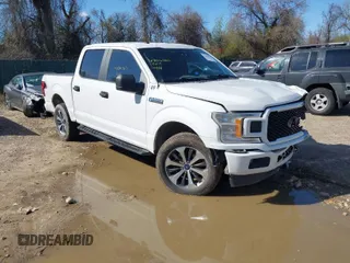 2019 Ford F-150 XL with VIN 1FTEW1EP6KFC53680, listed as a IAAI auction lot 41864780 with 239,851 mi miles. Bid and sale history available at carsss.com. Image 1.